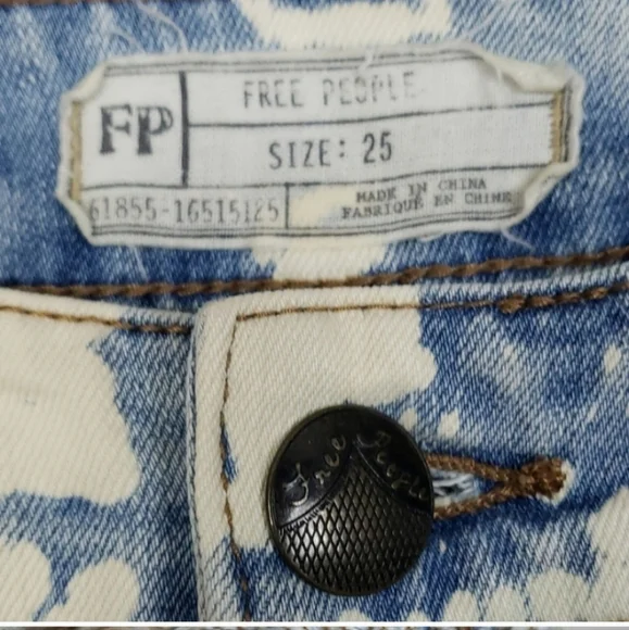 Free People Bleached Flares - Picture 3 of 9